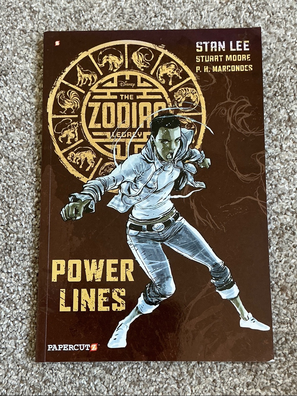 Stan Lee’s The Zodiac Legacy: Power Lines Graphic Novel